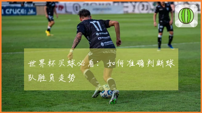 世界杯买球必看：如何准确判断球队胜负走势